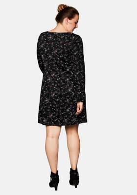 sheego Jerseykleid mit modischem Muster Kleider 2