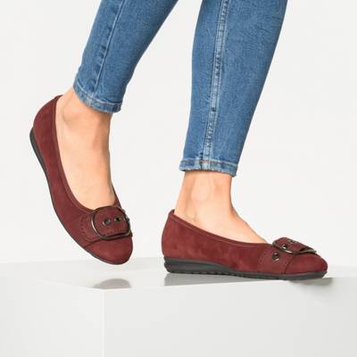 Gabor Ballerinas günstig online kaufen | mirapodo Damen Gabor Schuhe Rosé Ballerinas Leder Durch Die Gabor Und