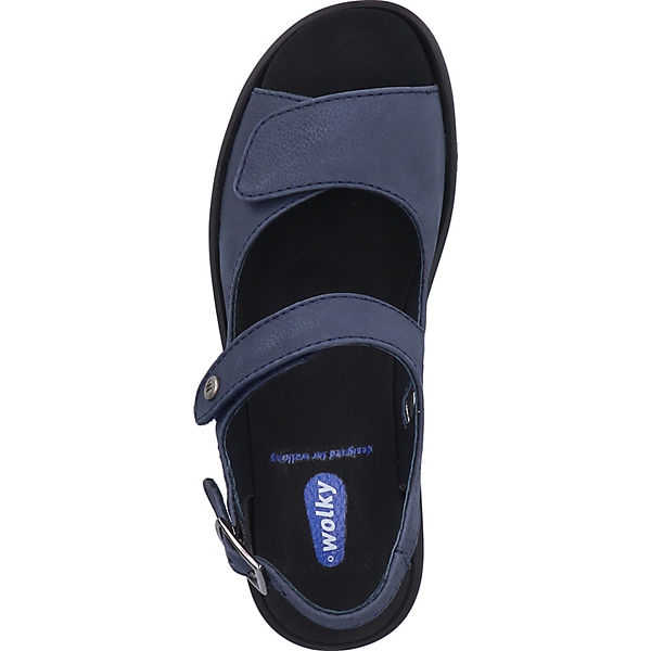 Schuhe Keilsandaletten Wolky Sandalen Keilsandaletten denim Schuhe Keilsandaletten Wolky Sandalen Keilsandaletten denim