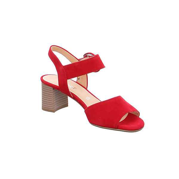 Schuhe Klassische Sandaletten Gabor Sandalen/Sandaletten rot