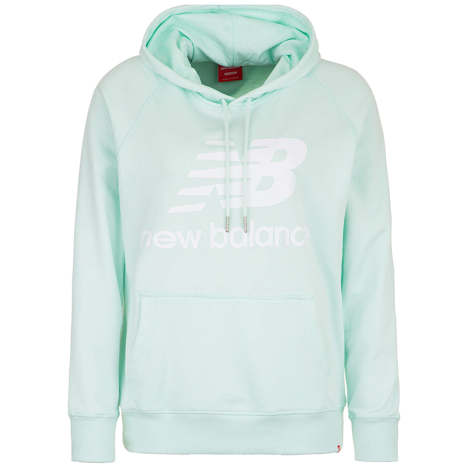 new balance Essentials Kapuzenpullover Damen mint Damen Gr. 48 new balance Essentials Kapuzenpullover Damen mint Damen Gr. 48