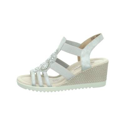 Sandalen/Sandaletten grau 2