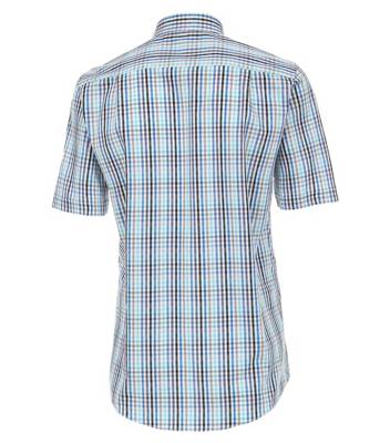 CASAMODA Hemd Halbarm kariert Kurzarmhemden 2