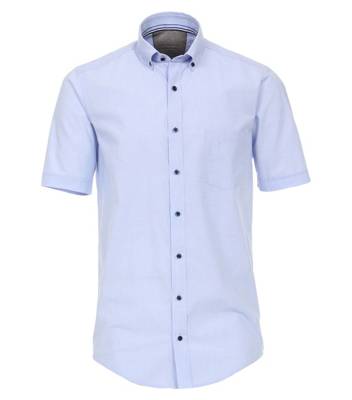 CASAMODA Hemd Halbarm uni Kurzarmhemden