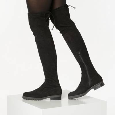 Buffalo Flory Overknee Stiefel Schwarz