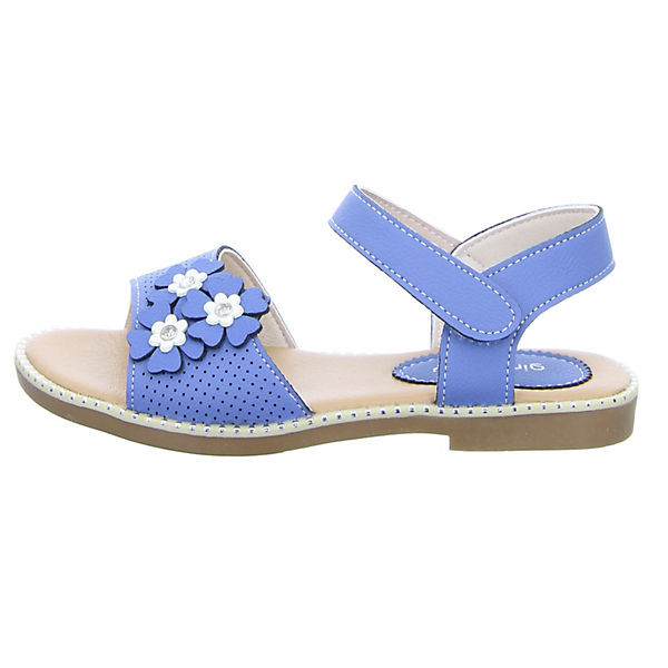 Schuhe Klassische Halbschuhe GirlZ OnlY Kinder Sandale 9723090 Halbschuhe blau
