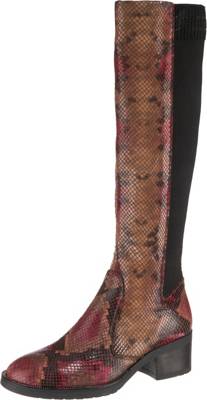 JOLANA & FENENA, Klassische Stiefel, rot kombi JOLANA & FENENA, Klassische Stiefel, rot kombi