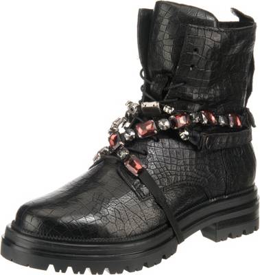 JOLANA & FENENA, Schnürstiefeletten, schwarz JOLANA & FENENA, Schnürstiefeletten, schwarz