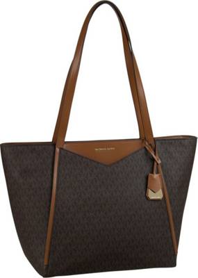 Michael Kors Shopper Whitney Large TZ Tote MK Signature Shopper