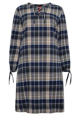 sheego Kleid mit Karo-Muster Kleider