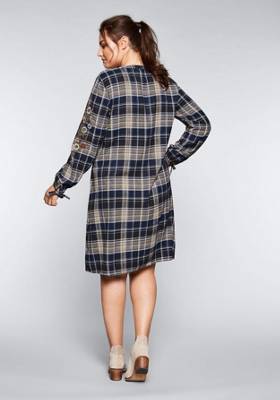 sheego Kleid mit Karo-Muster Kleider 2