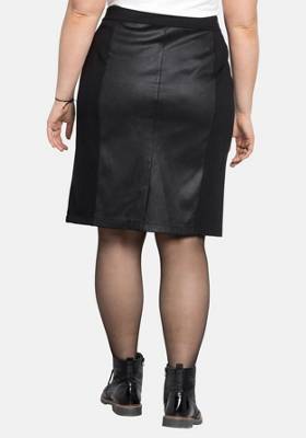 sheego Bleistiftrock in Leder-Optik Röcke 2