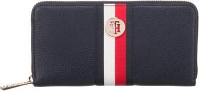 Geldbeutel Schwarz Damen Tommy Hilfiger Statement Lrg Za