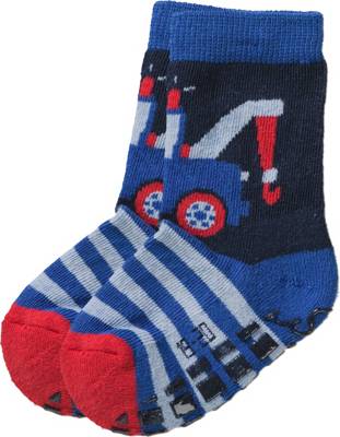 Doppelpack ABS-Socken für Jungen, Abschleppwagen 2