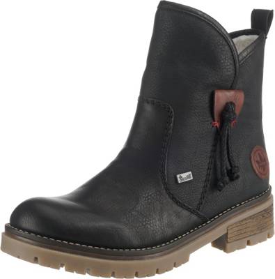 Winterstiefeletten, Rieker, schwarz Schuhe beliebte Qualität schwarz Winterstiefel, Rieker, Gute Schuhe beliebte Qualität