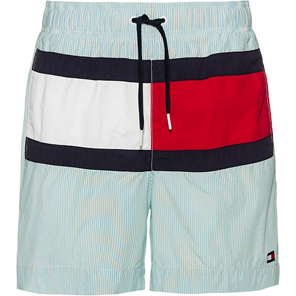 Core Weiß Hilfiger Badeshorts Tommy Flag Ithaca FT1JlcK
