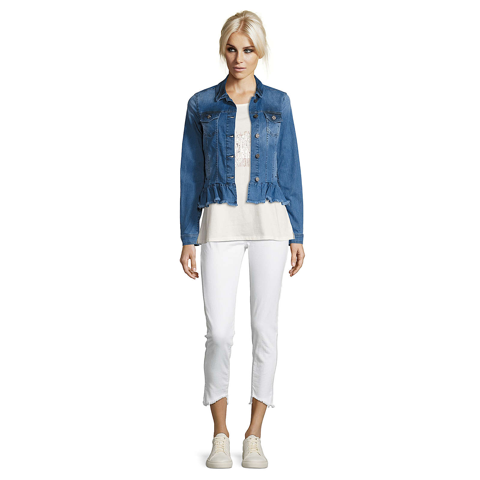 Cartoon Jeansjacke Jeansjacken blau Damen Gr. 40 Cartoon Jeansjacke Jeansjacken blau Damen Gr. 40