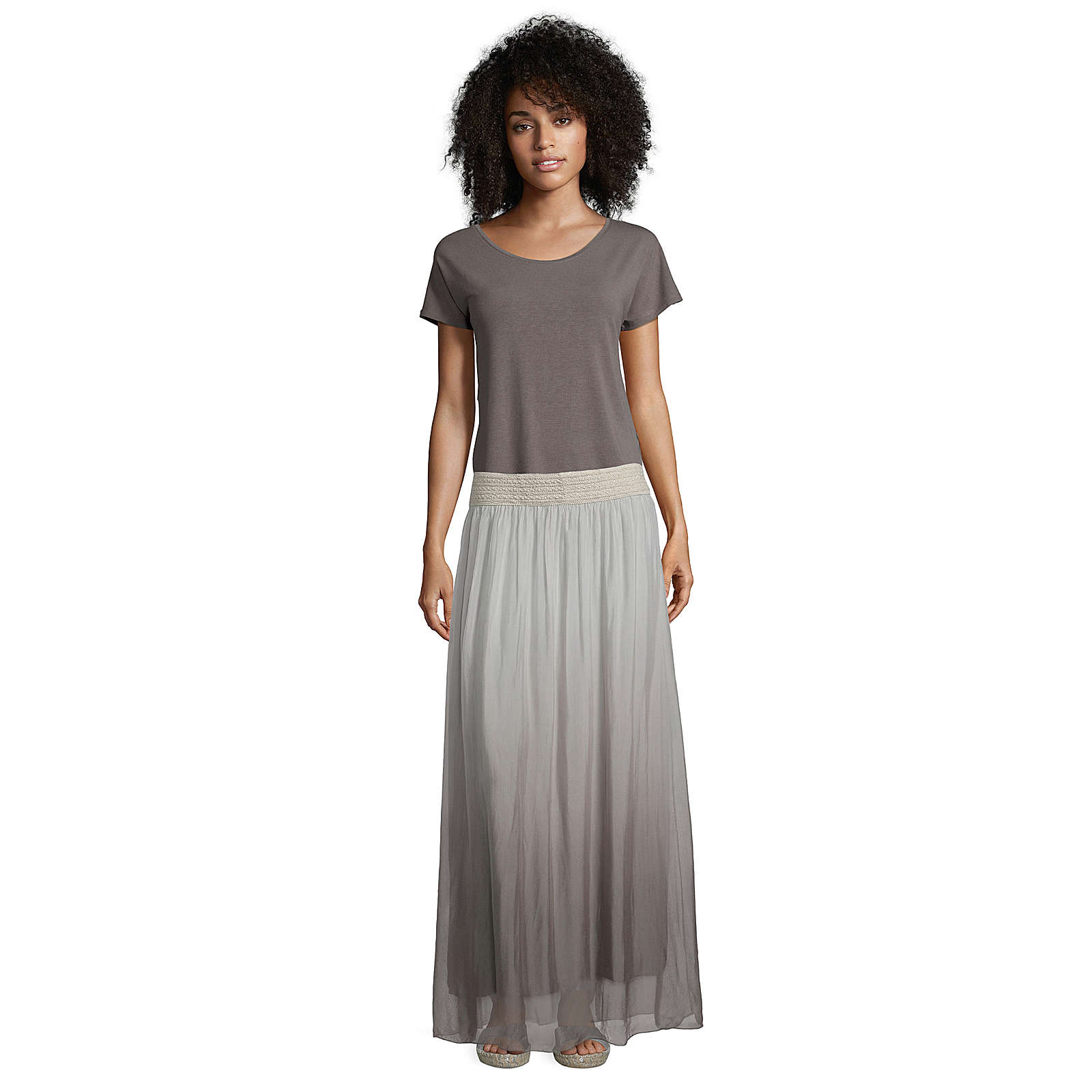 Cartoon Sommerrock Röcke beige Damen Gr. 42/44 Cartoon Sommerrock Röcke beige Damen Gr. 42/44