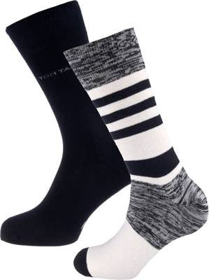 2er Pack Socks Winter Stripes Socken