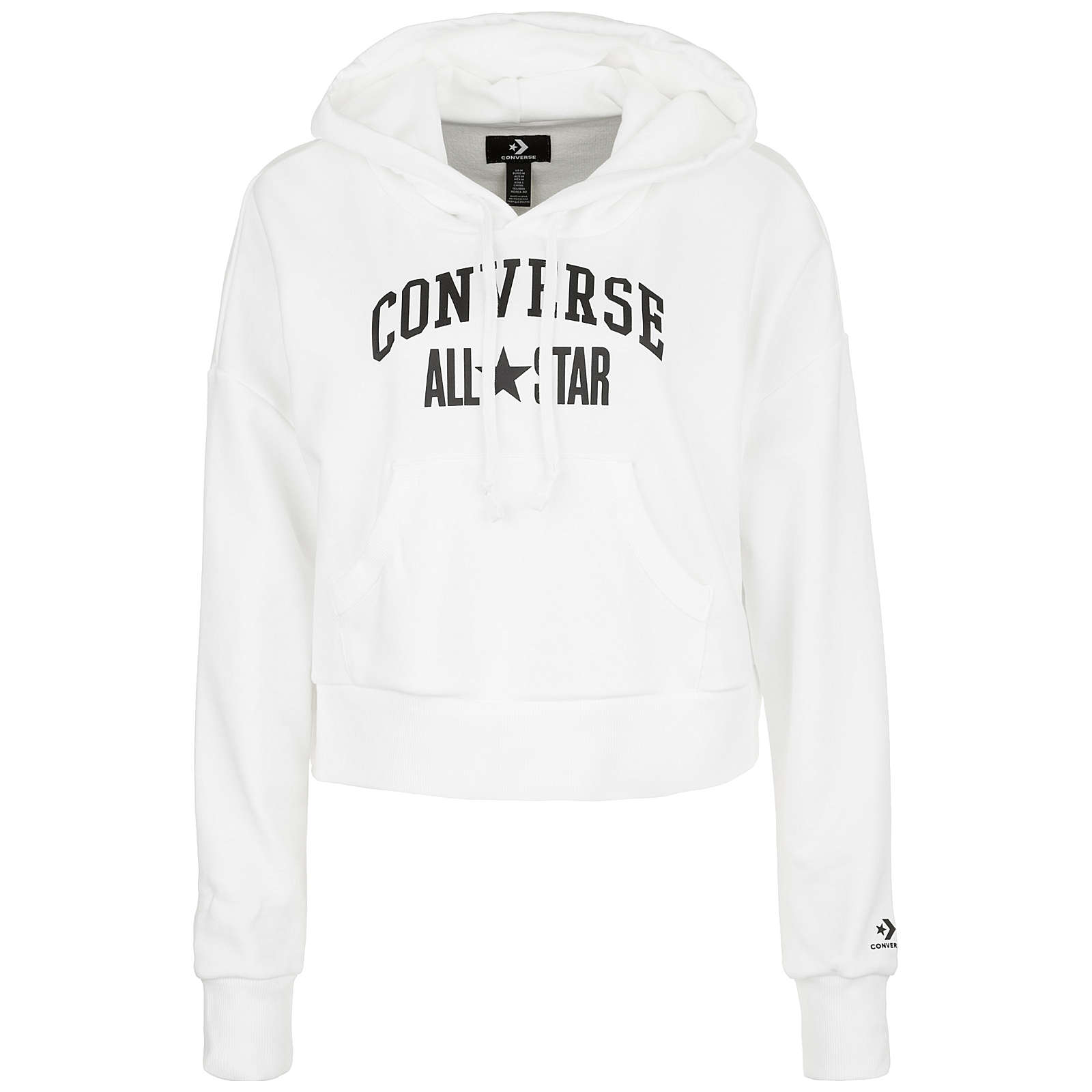 CONVERSE All Star Kapuzenpullover Damen weiß Damen Gr. 40 CONVERSE All Star Kapuzenpullover Damen weiß Damen Gr. 40