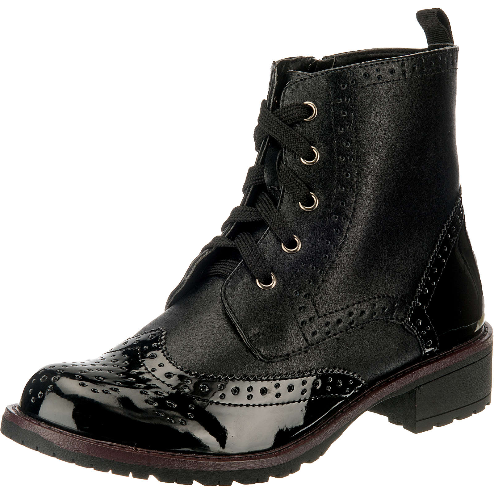 Unlimited Schnürstiefel schwarz Damen Gr. 39 Unlimited Schnürstiefel schwarz Damen Gr. 39