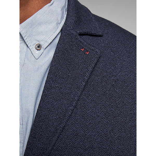 Jackamp; Premium Blau Blazer Sweat Jones Fischgrät Tlu1F3KJc