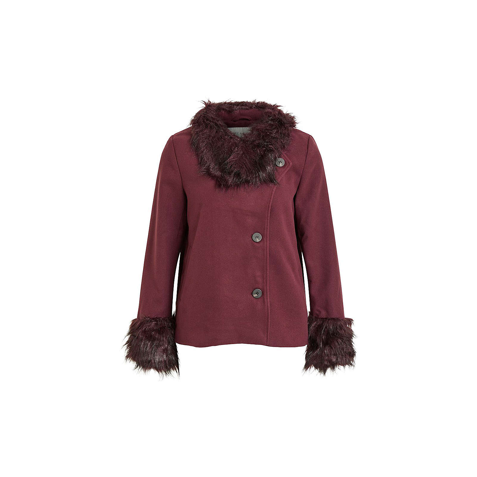 Vila Kunstlederjacke Detailreiche Lederjacken rot Damen Gr. 36 Vila Kunstlederjacke Detailreiche Lederjacken rot Damen Gr. 36