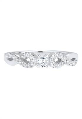 Elli Ring Infinity Zirkonia 925 Sterling Silber Ringe 2