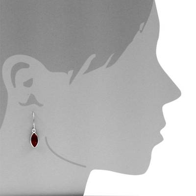 OSTSEE-SCHMUCK Ohrhänger Classic 13x6 Ohrhänger Classic 13x6 Silber 925/000 Bernstein Ohrringe 2