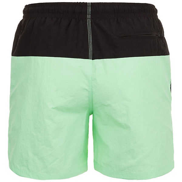 Block Herren Swim Schwarz grün Classics Urban Short 80wvnmN