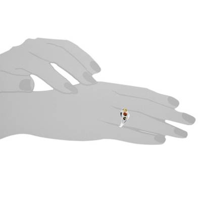 OSTSEE-SCHMUCK Ring Herdis Ring Herdis Silber 925/000 Bernstein Ringe 2