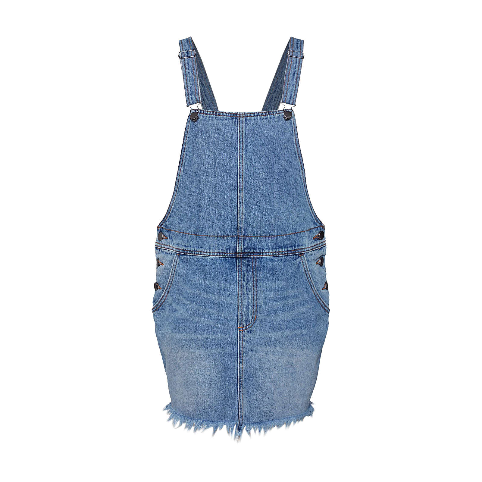 BILLABONG Kleid Fade Away Jeanskleider blue denim Damen Gr. 36 BILLABONG Kleid Fade Away Jeanskleider blue denim Damen Gr. 36