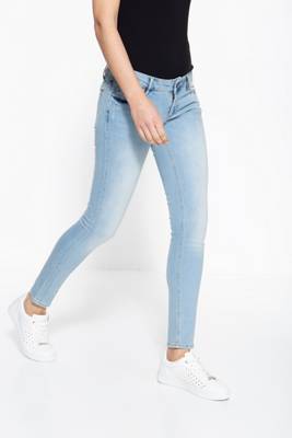 Mexx MEXX Skinny Low waist Jeans in light blue Jeanshosen