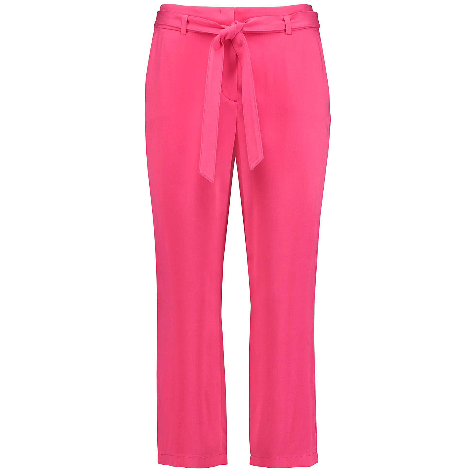 Gerry Weber Hose Freizeit verkürzt Hose mit Paperbag Bund pink Damen Gr. 42 Gerry Weber Hose Freizeit verkürzt Hose mit Paperbag Bund pink Damen Gr. 42