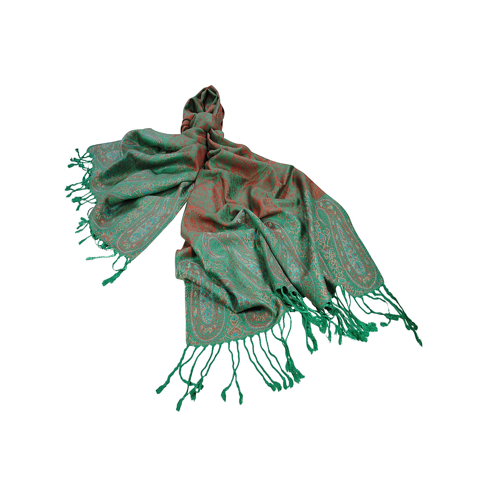 Simone Erto Schal Paisley A1707 Schals grün Damen Simone Erto Schal Paisley A1707 Schals grün Damen