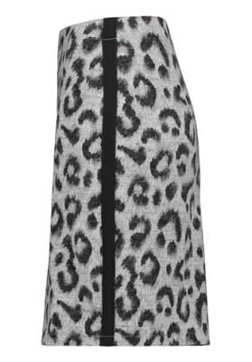 Betty & Co Schlupfrock mit Galonstreifen Sweatröcke