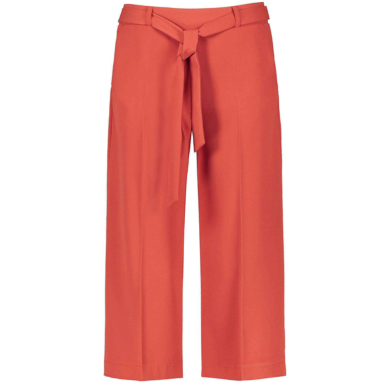Taifun Hose Freizeit verkürzt Paperbag-Hose Wide Leg High orange Damen Gr. 44 Taifun Hose Freizeit verkürzt Paperbag-Hose Wide Leg High orange Damen Gr. 44
