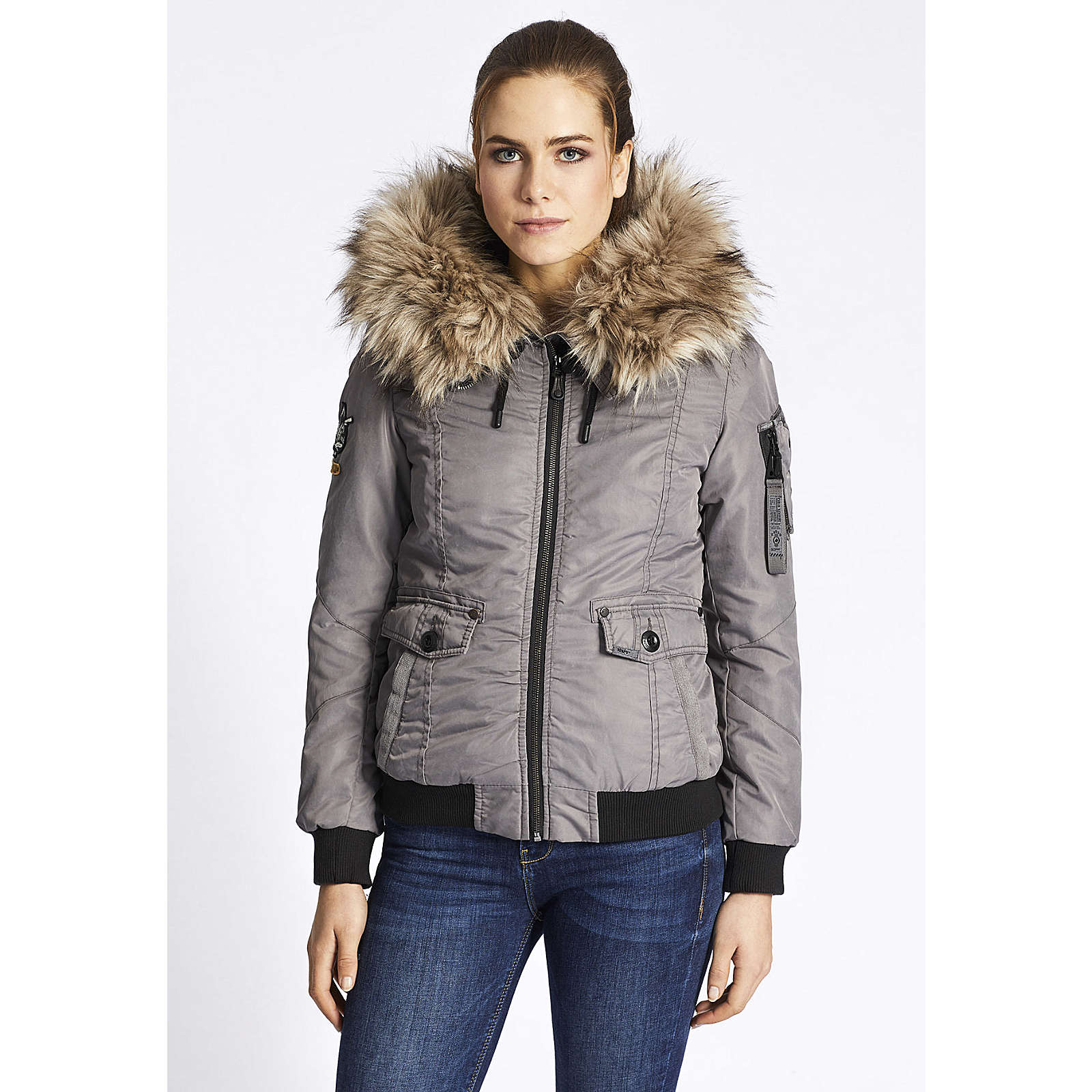 khujo Jacke MIA Winterjacken oliv Damen Gr. 46 khujo Jacke MIA Winterjacken oliv Damen Gr. 46