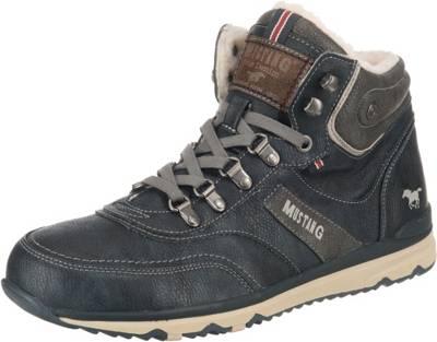 Mustang Stiefeletten & Mustang Boots günstig online kaufen Mustang Stiefel cognac Herren Schuhe Synthetik Herbst Winter