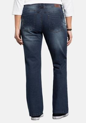 sheego Jeans mit Push-up-Effekt Jeanshosen 2