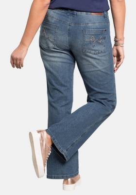 sheego Bootcut-Jeans MAILA mit Stretchanteil Jeanshosen 2