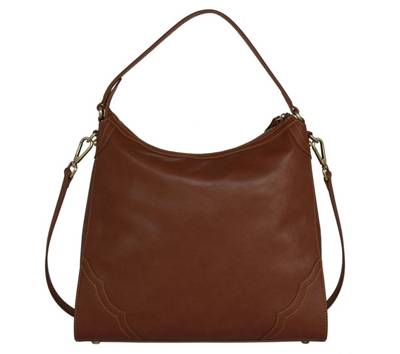 Silvio Tossi Lederhand- und Schultertasche mit Spezialschutzschicht Handtaschen 2