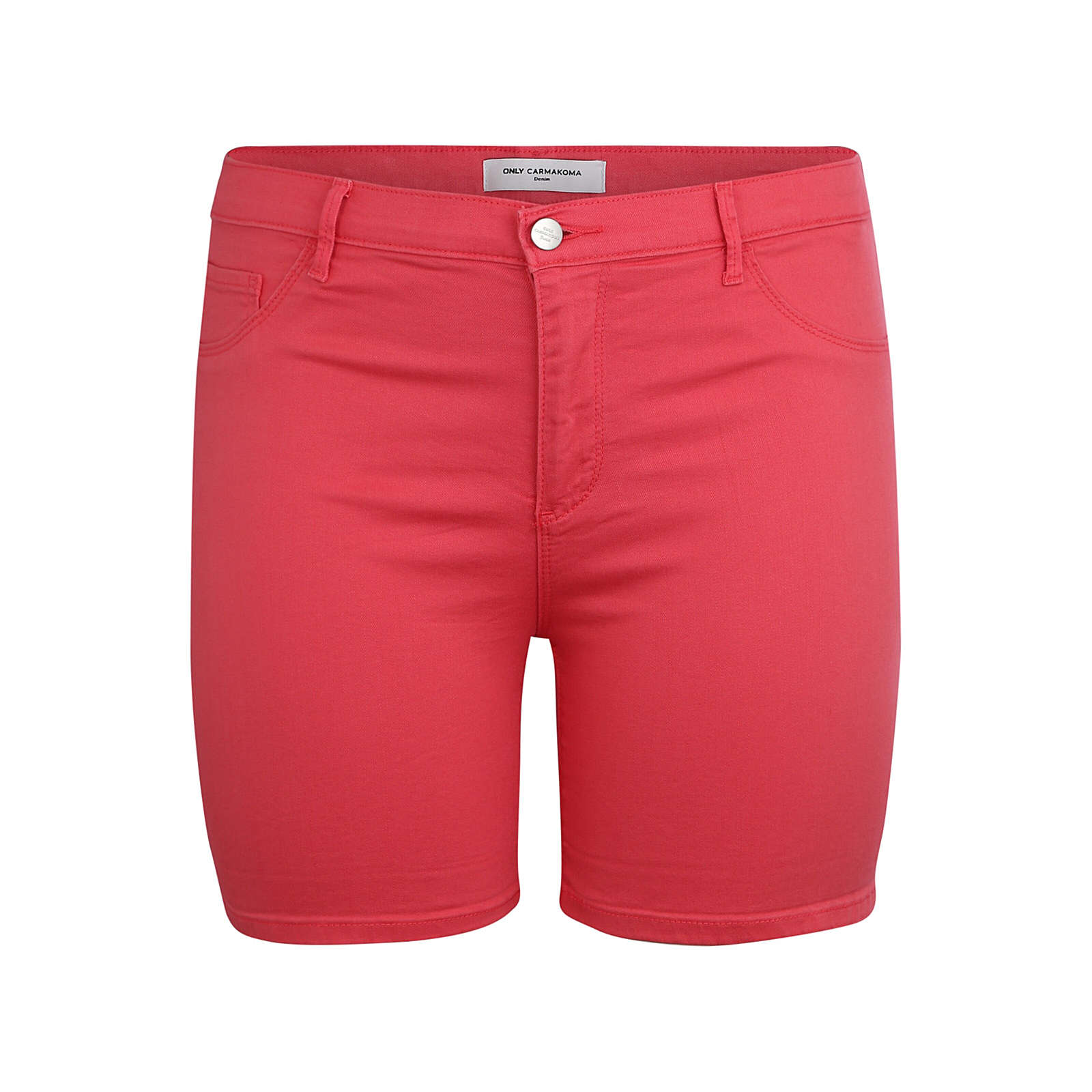 ONLY Carmakoma Hose Jeansshorts hellrot Damen Gr. 44 ONLY Carmakoma Hose Jeansshorts hellrot Damen Gr. 44