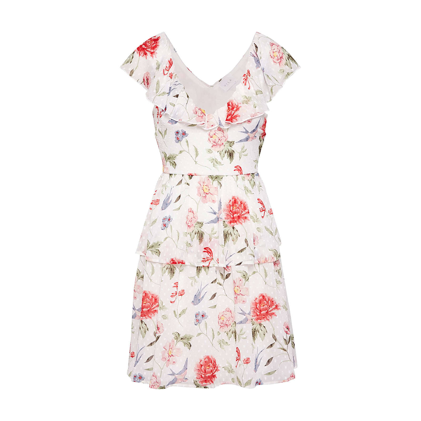 VILA Sommerkleid Sommerkleider rosa Damen Gr. 34 VILA Sommerkleid Sommerkleider rosa Damen Gr. 34