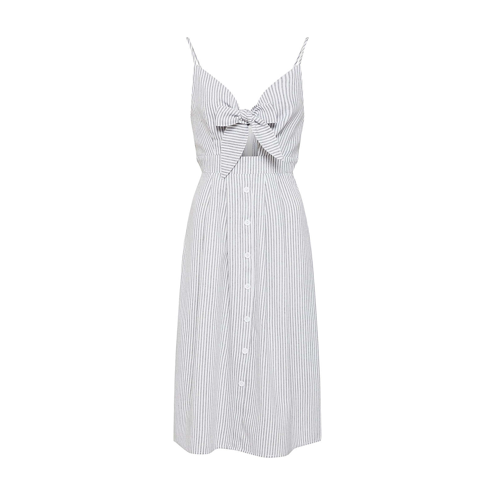 Missguided Sommerkleid Sommerkleider weiß Damen Gr. 42 Missguided Sommerkleid Sommerkleider weiß Damen Gr. 42