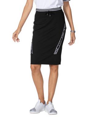 AMY VERMONT Rock Bänder Bindeband uni Figurnah blickdicht Viskose,Kunstfaser Jerseyröcke 2
