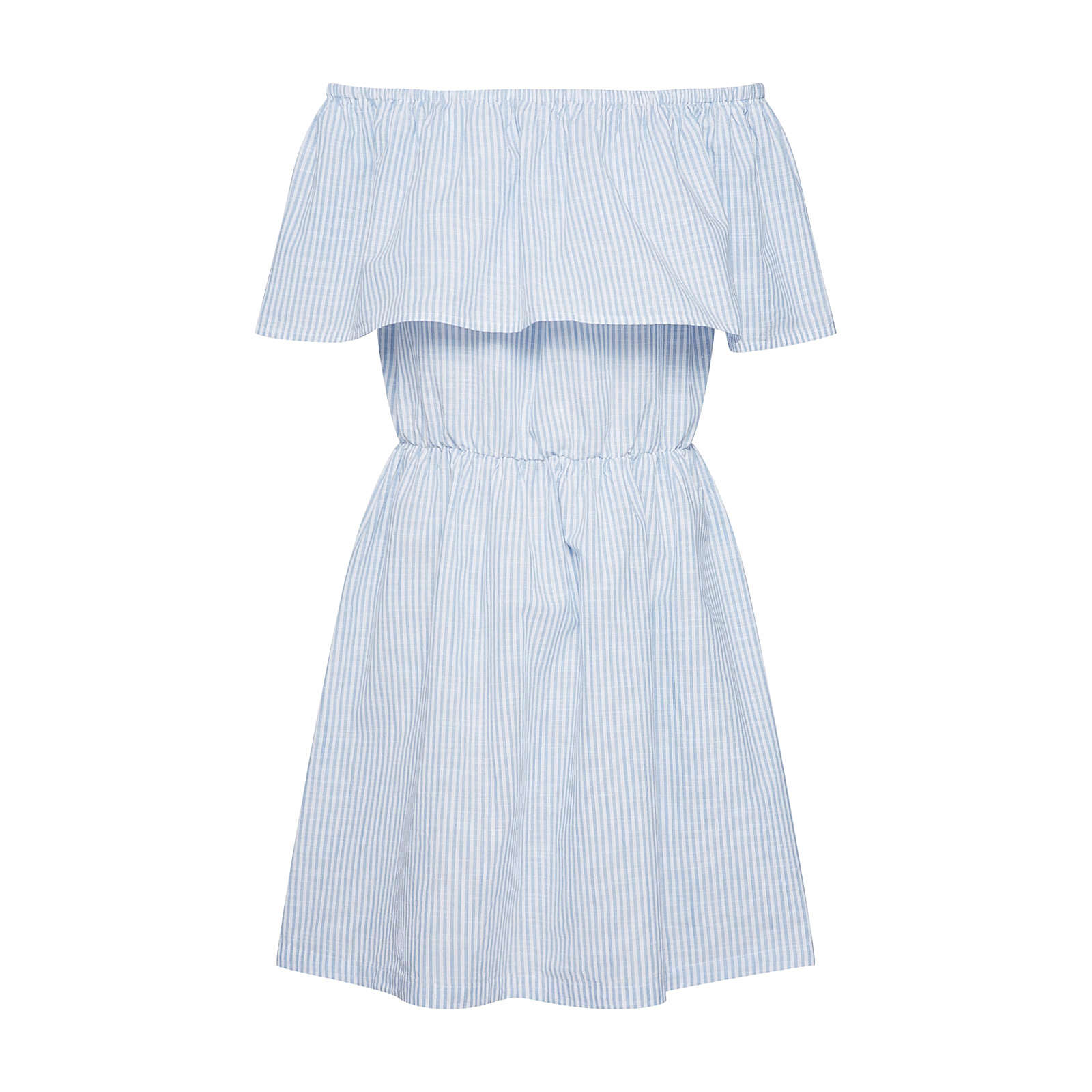 ICHI Sommerkleid Sommerkleider weiß Damen Gr. 40 ICHI Sommerkleid Sommerkleider weiß Damen Gr. 40