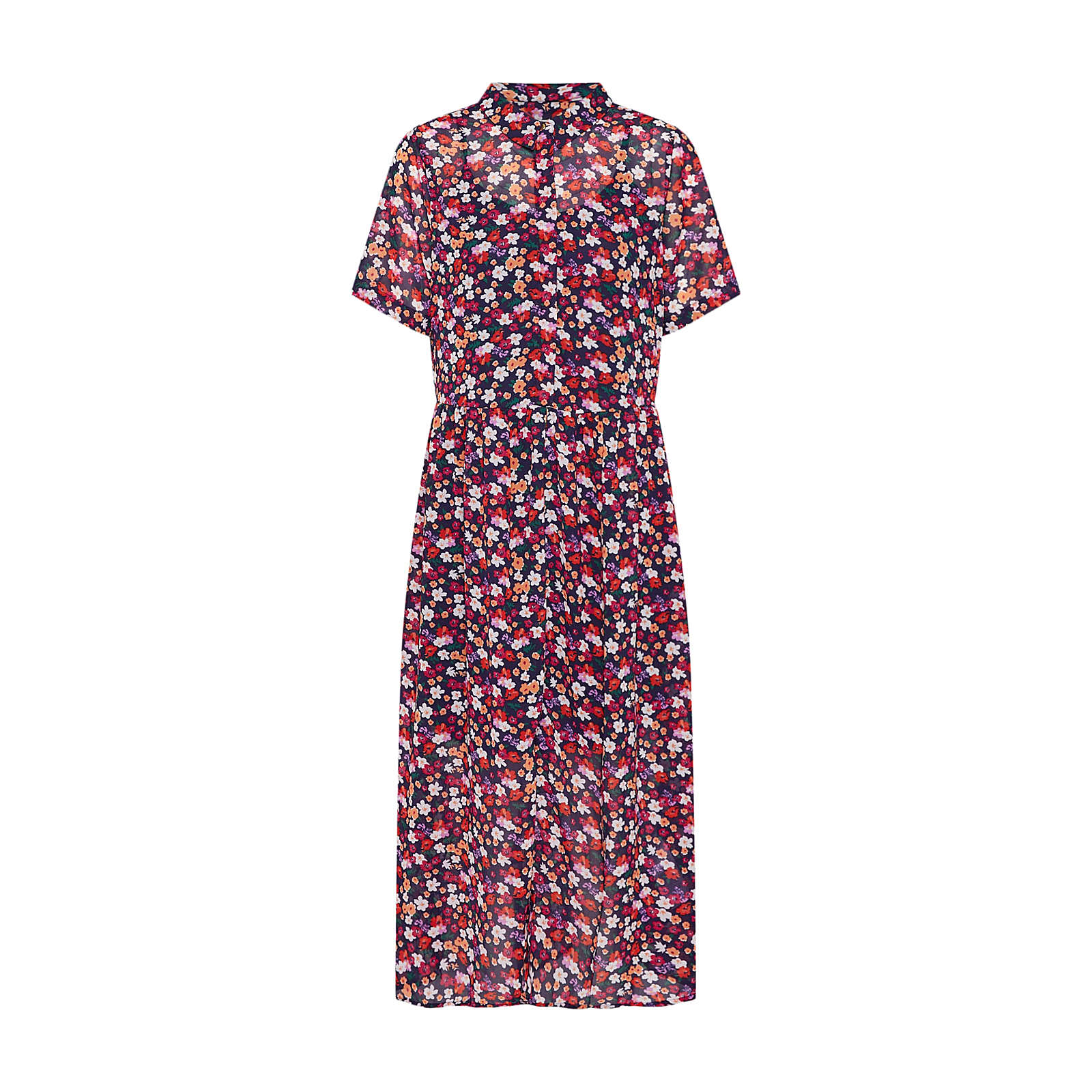 ICHI Blusenkleid IXGRACE DR2 Blusenkleider mehrfarbig Damen Gr. 42 ICHI Blusenkleid IXGRACE DR2 Blusenkleider mehrfarbig Damen Gr. 42