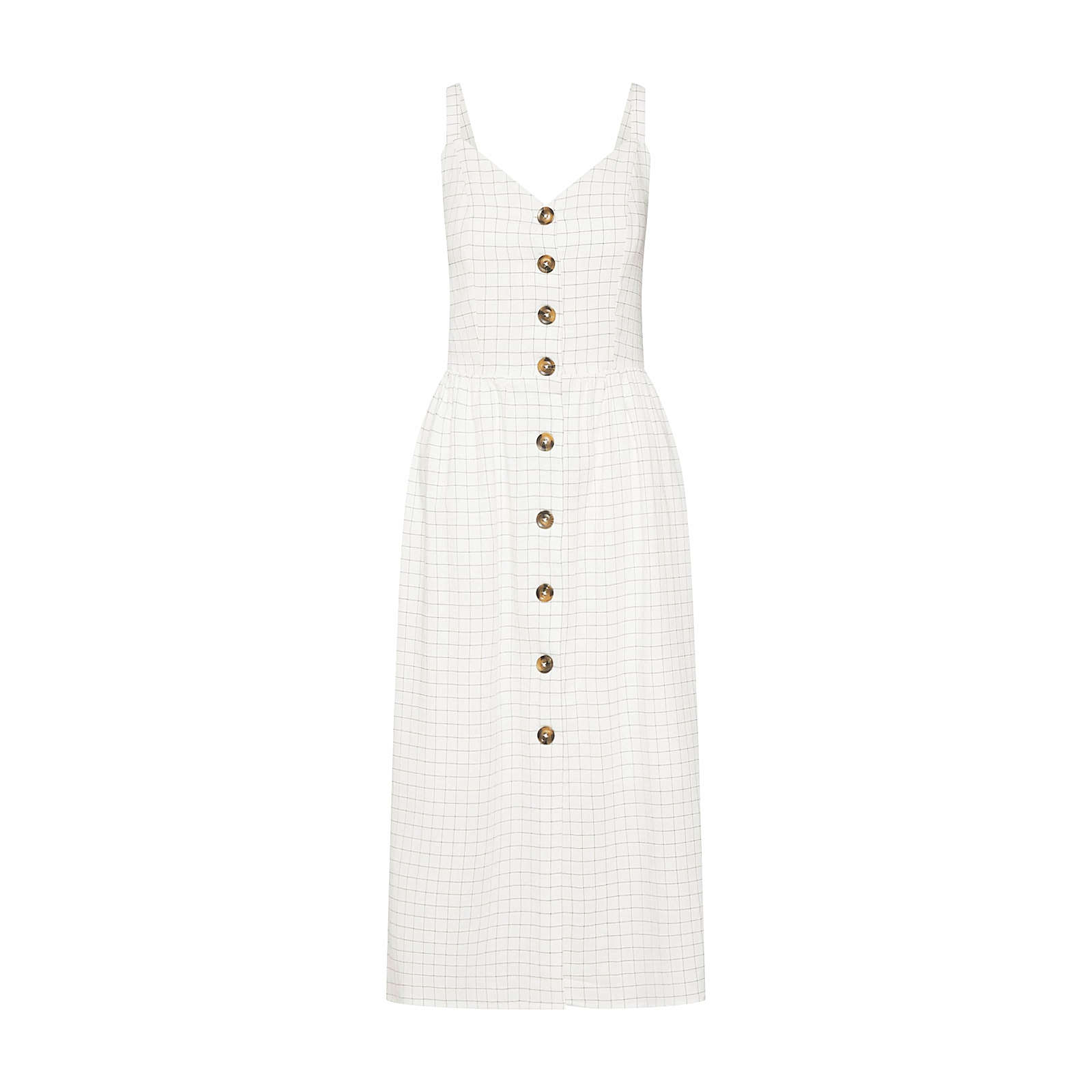 VILA Sommerkleid Sommerkleider weiß Damen Gr. 42 VILA Sommerkleid Sommerkleider weiß Damen Gr. 42