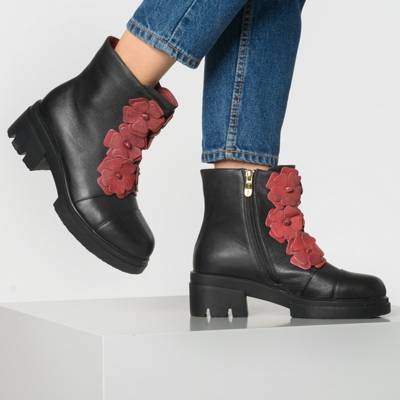 Plateau-Stiefeletten 2